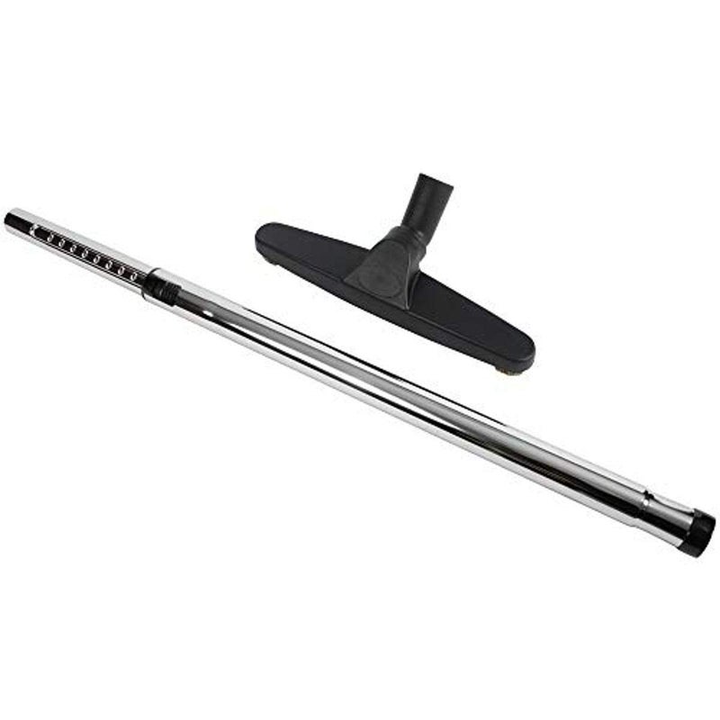 Cen-Tec Systems 94984 Telescopic Wand and 12" Natural Fill Floor Brush Vacuum Attachment Kit, Black - Image 1